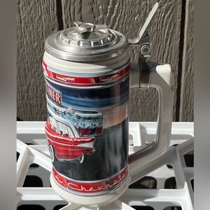 Budweiser Classic card 1957 Chevy Bel Air Anheuser-Busch LE collectible stein